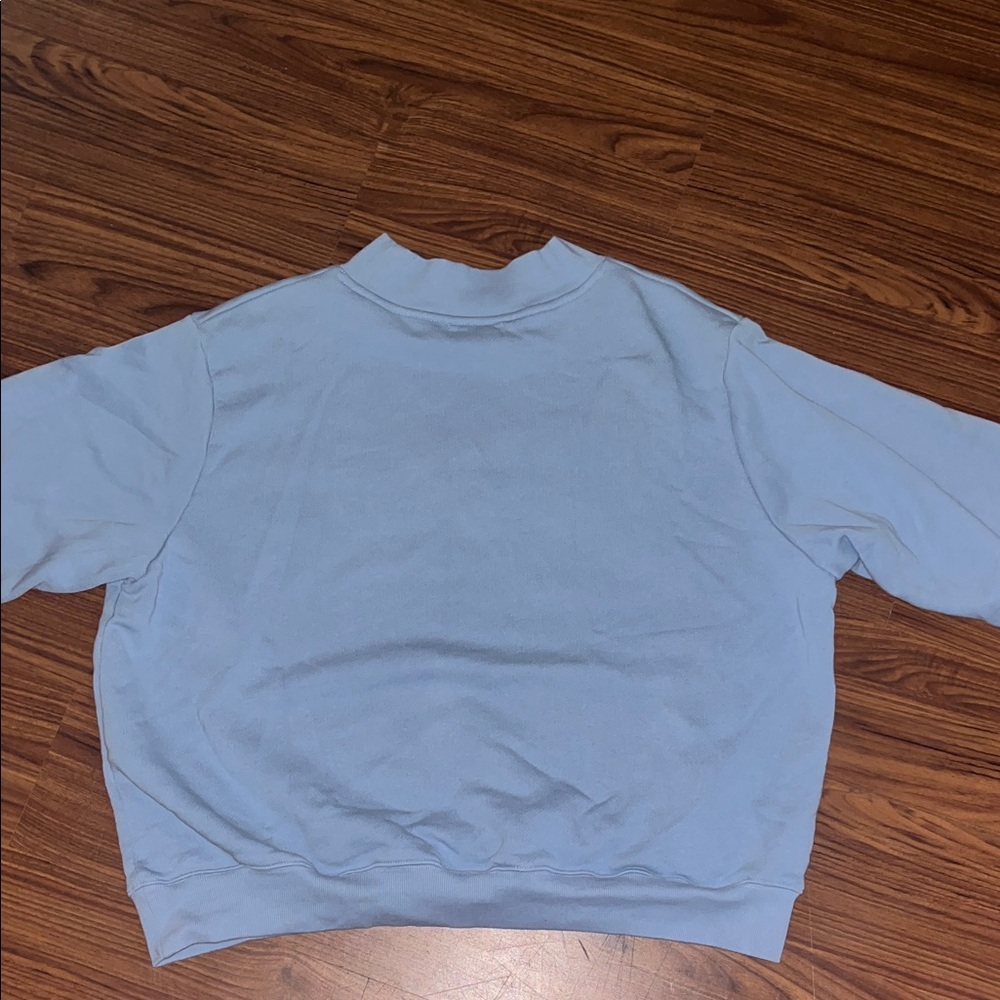 Parke Women's Light Blue Cowl Neck Sweater - Picture 3 of 3